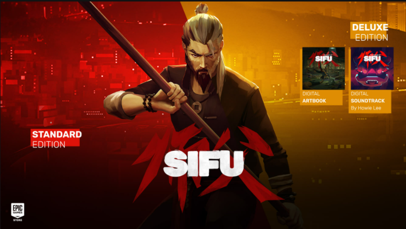 Sifu Deluxe Edition Epic Games CD Key 18.99 USD