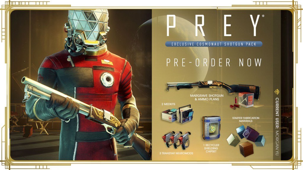 Prey + Cosmonaut Shotgun Pack DLC Steam CD Key 7.45 USD