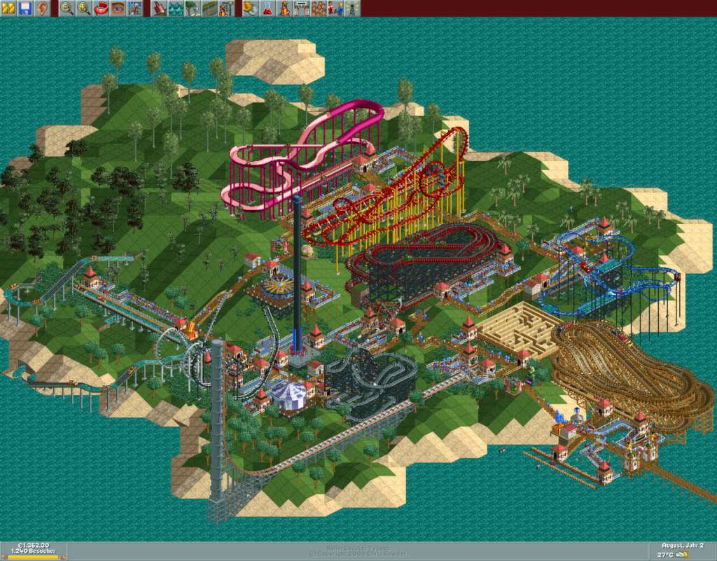 RollerCoaster Tycoon: Deluxe Steam Gift 101.68 USD