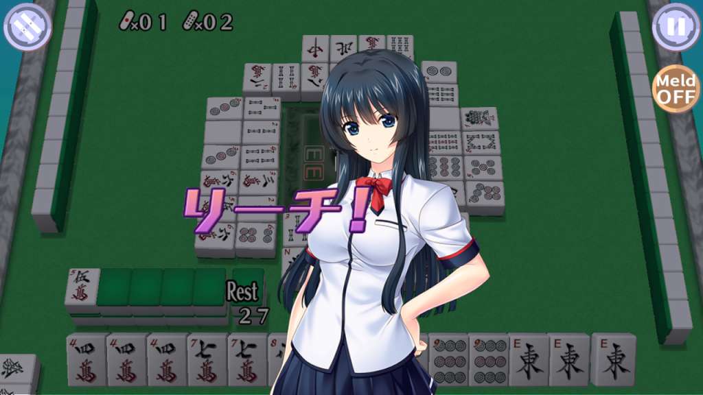 Mahjong Pretty Girls Battle: School Girls Edition Steam CD Key 2.09 USD