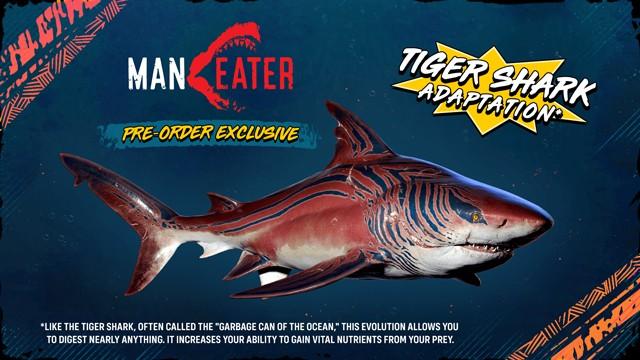 Maneater - Tiger Shark Adaptation DLC EU Epic Games CD Key 2.93 USD