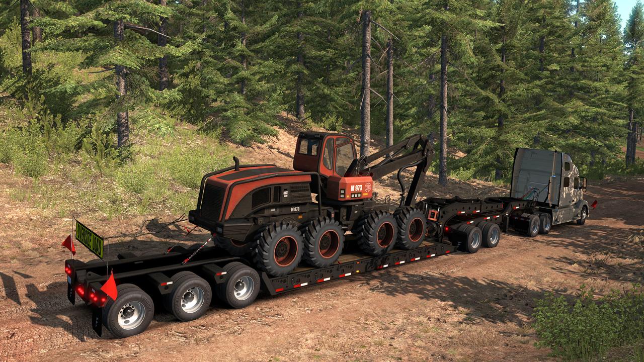 American Truck Simulator - Forest Machinery DLC EU Steam Altergift 3.34 USD