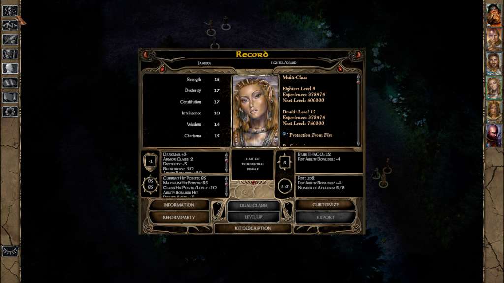 Baldur's Gate II: Enhanced Edition EU Steam CD Key 4.6 USD