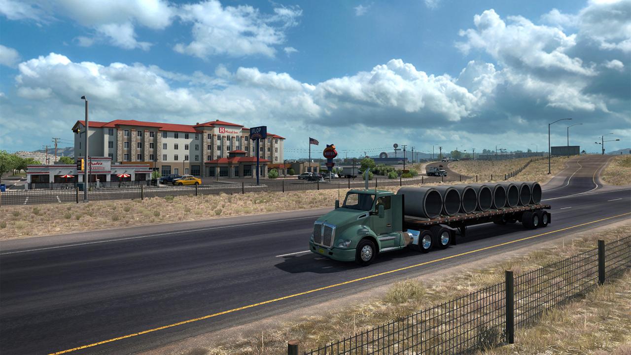 American Truck Simulator - New Mexico DLC EU Steam CD Key 3.23 USD