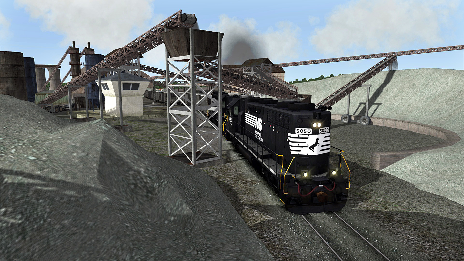 Train Simulator: Norfolk Southern N-Line Route Add-On DLC Steam CD Key 1.5 USD