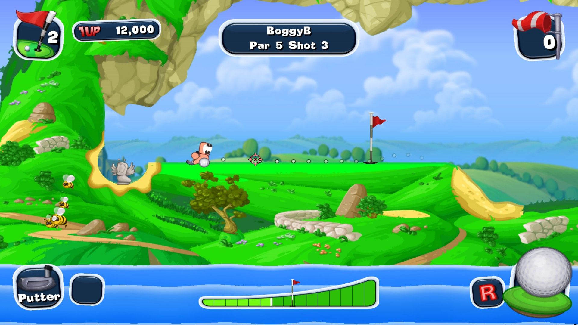 Worms Crazy Golf + Carnival Course DLC Bundle Steam CD Key 1.67 USD