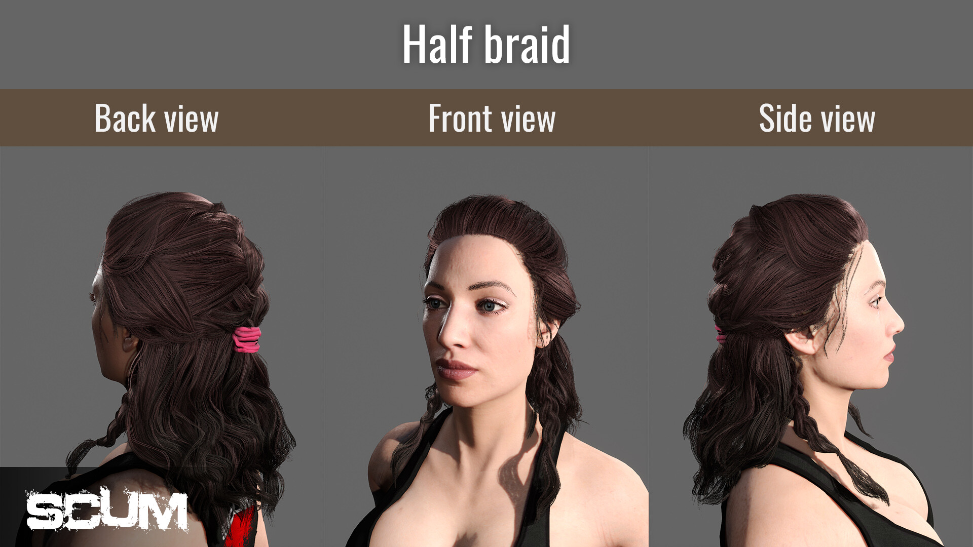 SCUM - Female Hair Pack DLC Steam CD Key 3.46 USD