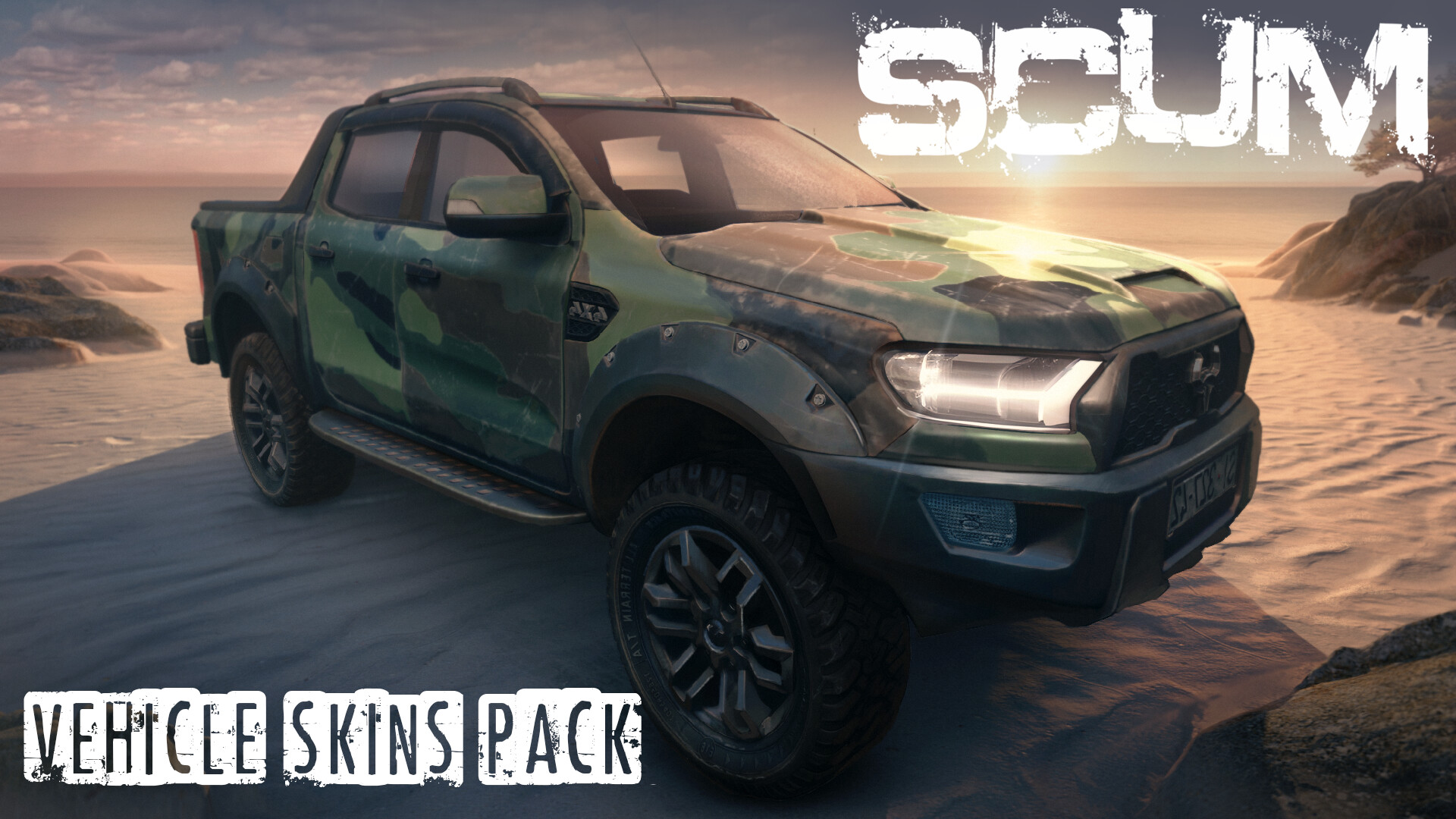 SCUM - Vehicle Skins pack DLC Steam CD Key 9.21 USD