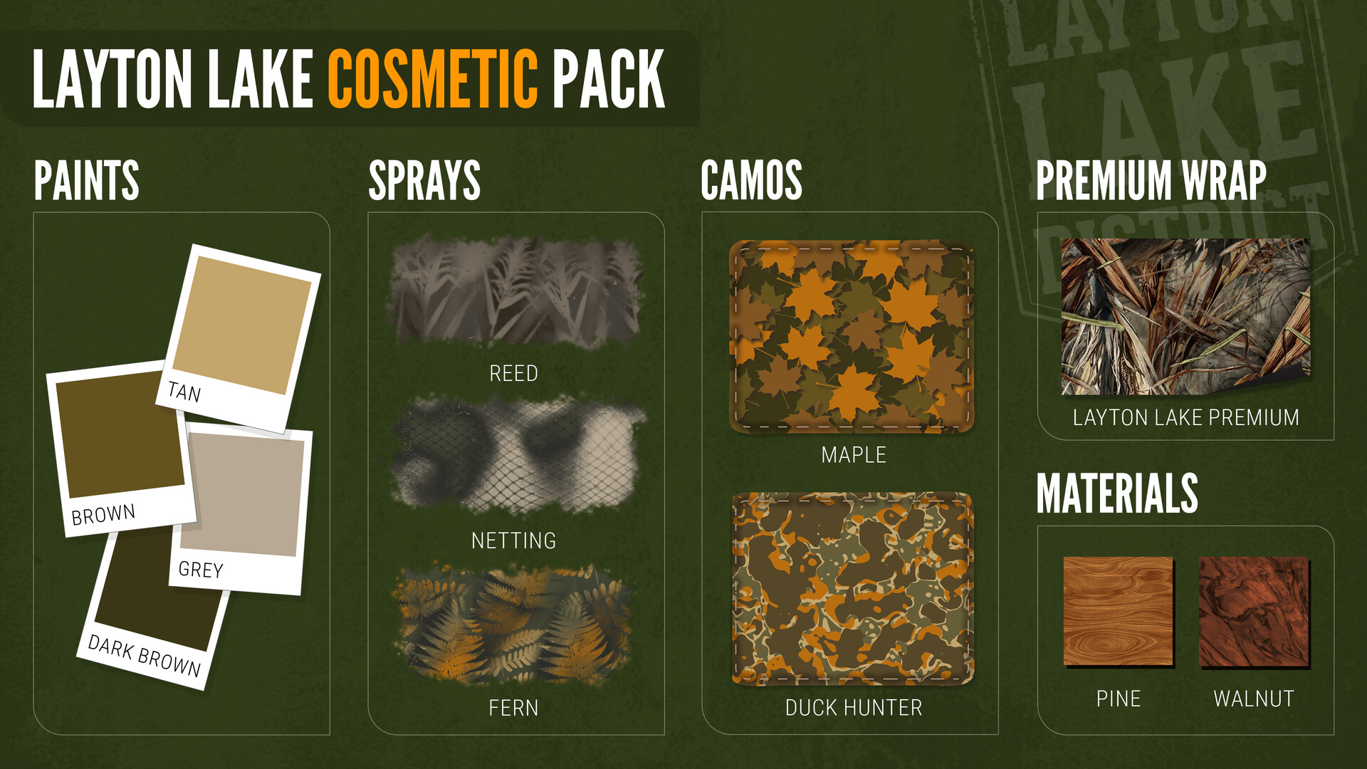theHunter: Call of the Wild - Layton Lake Cosmetic Pack DLC Steam CD Key 2.57 USD