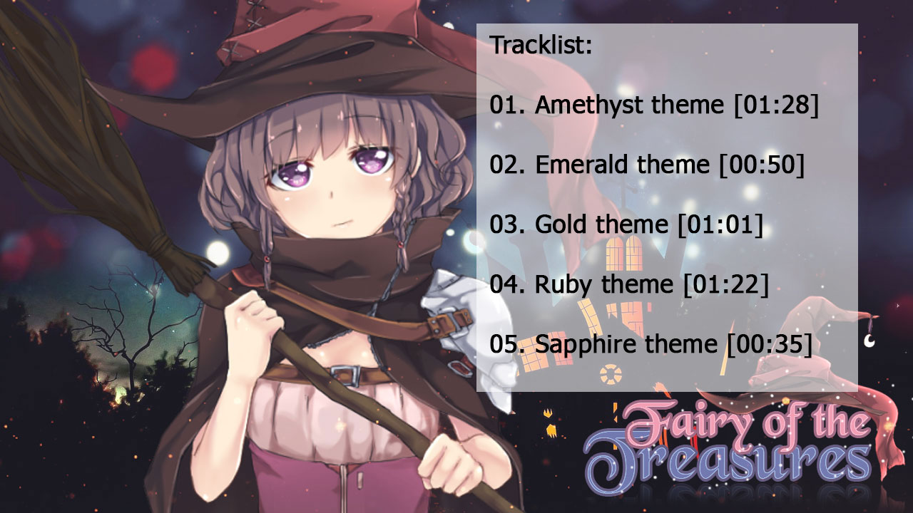 Fairy of the treasures - Soundtrack DLC Steam CD Key 0.55 USD