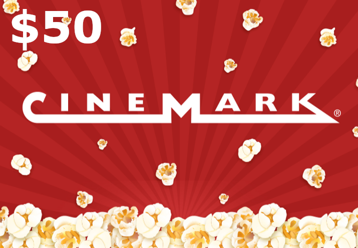 Cinemark Theatres $50 Gift Card US 56.24 USD