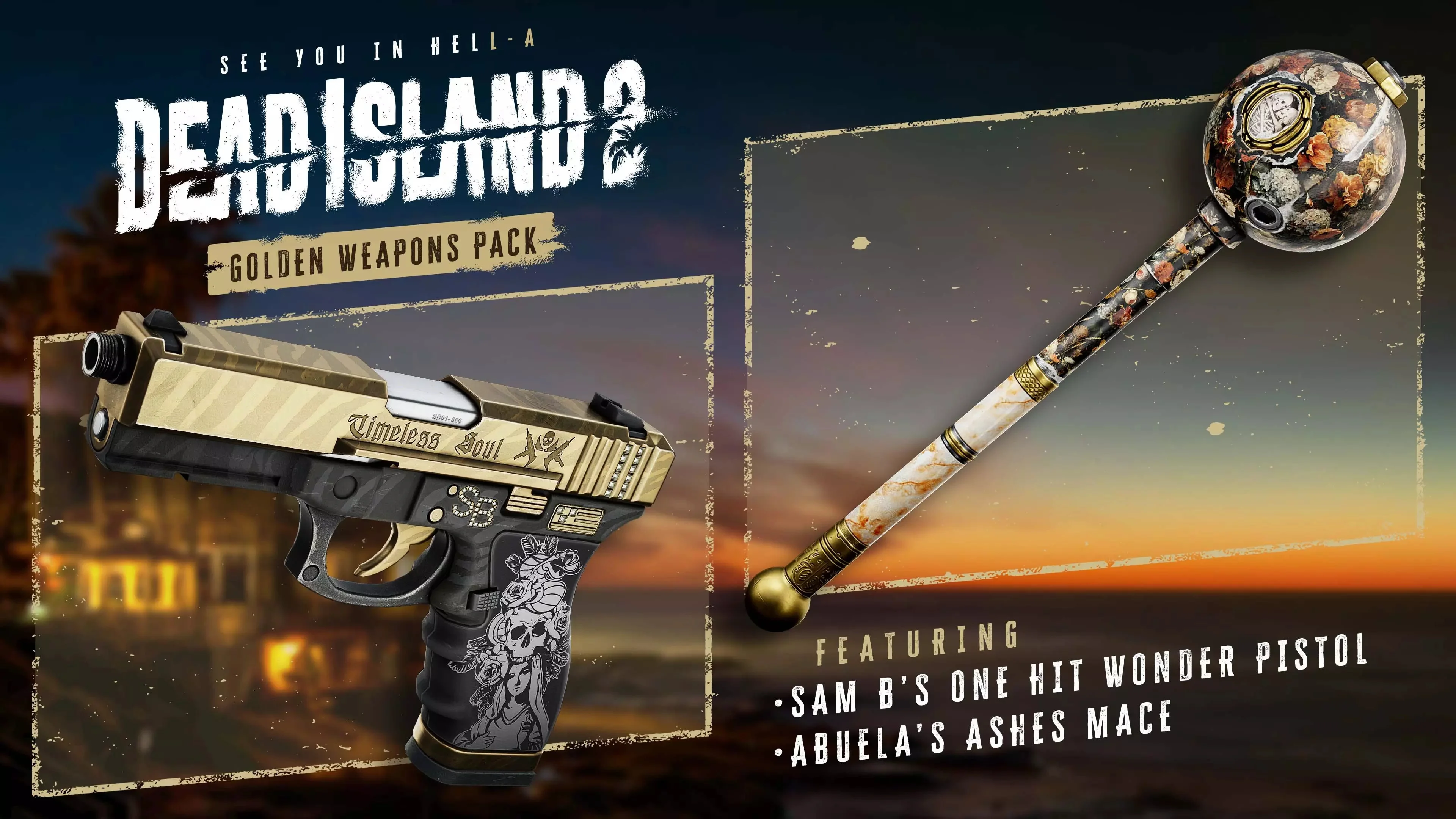 Dead Island 2 - Golden Weapons Pack DLC EU PS5 CD Key 2.69 USD