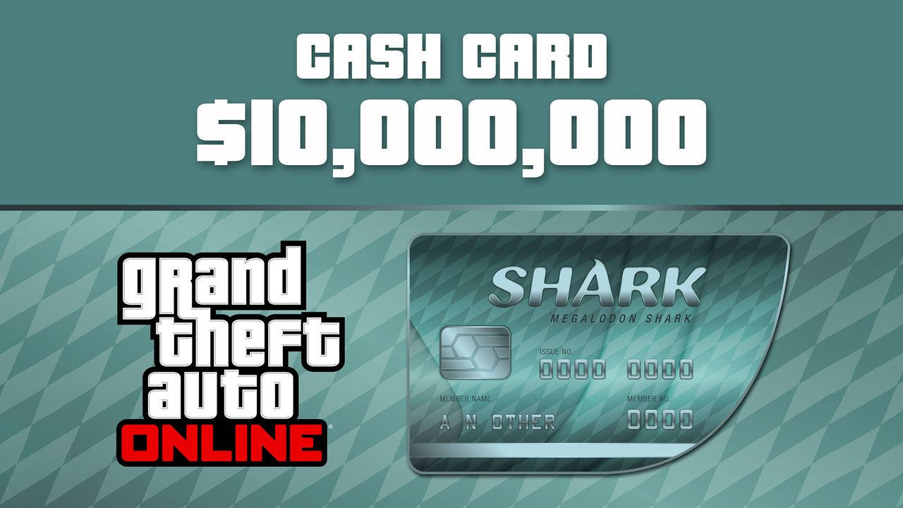 Grand Theft Auto Online - $10,000,000 Megalodon Shark Cash Card PC Activation Code 23.45 USD