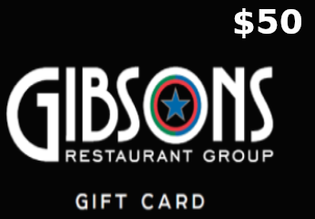 Gibsons Restaurant $50 Gift Card US 33.9 USD