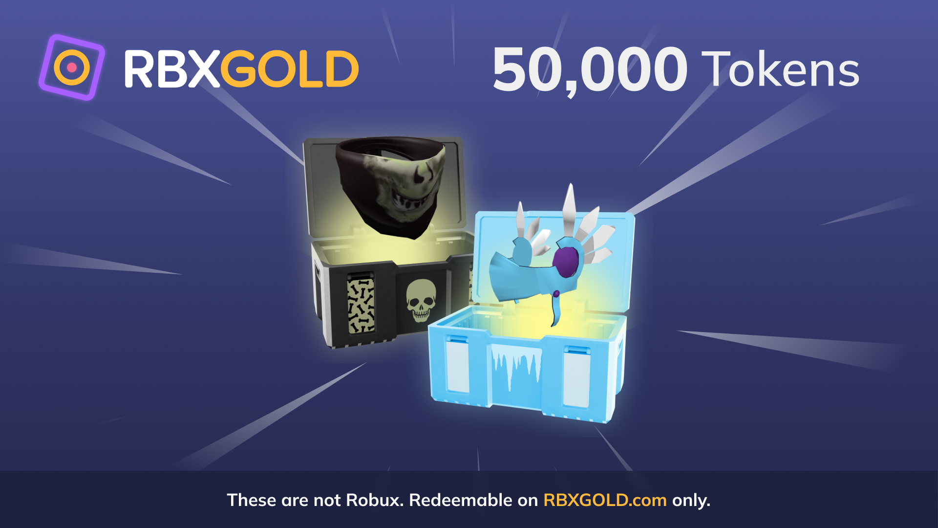 RBXGOLD 50000 Balance Gift Card 118.2 USD