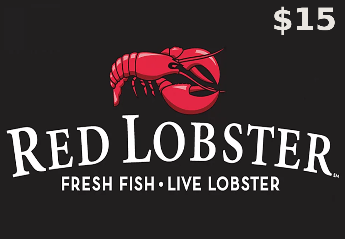 Red Lobster $15 Gift Card US 11.3 USD