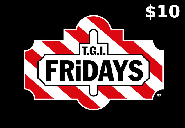 T.G.I. Fridays $10 Gift Card US 7.91 USD