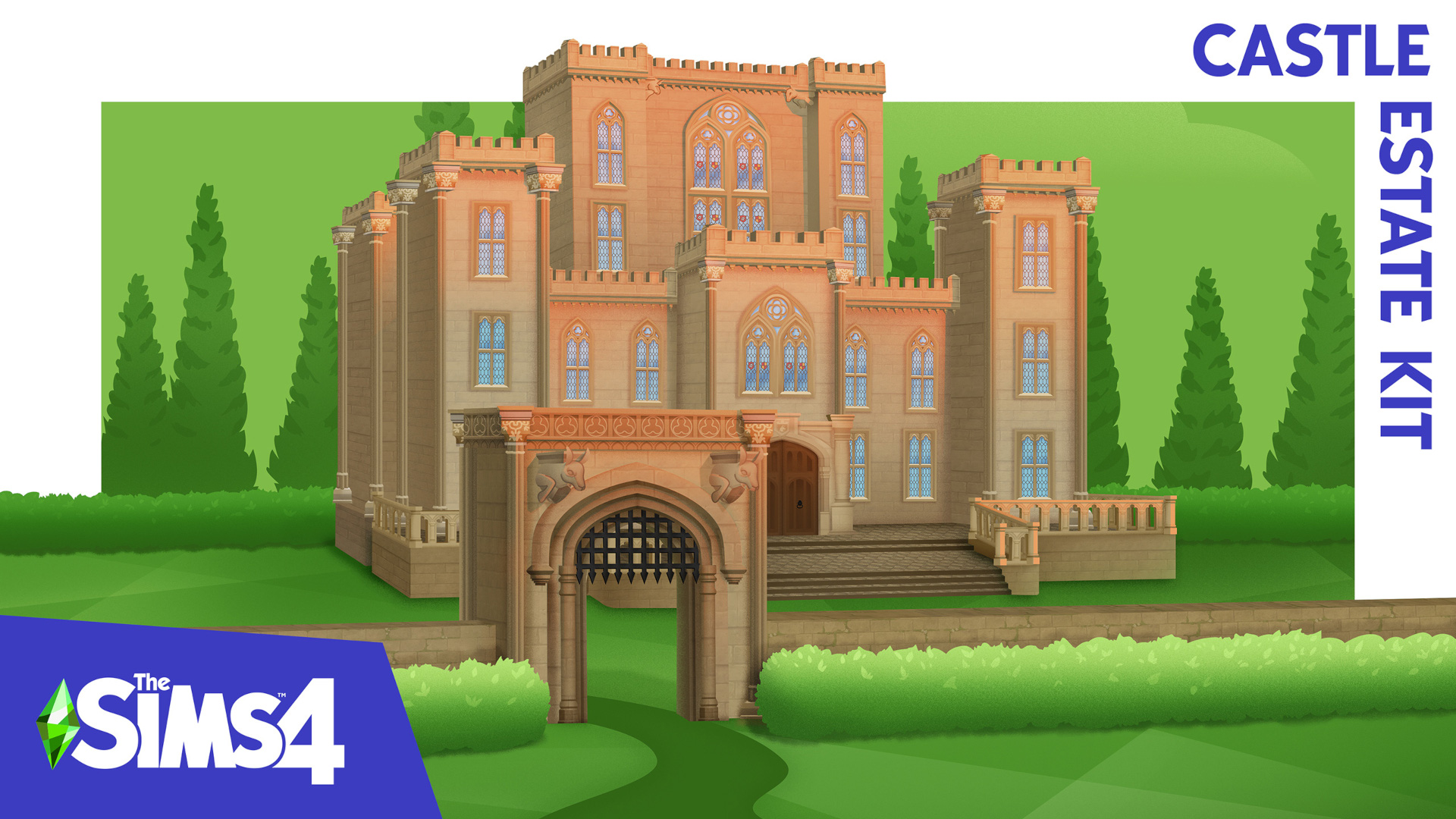 The Sims 4 - Castle Estate Kit DLC Origin CD Key 9.03 USD