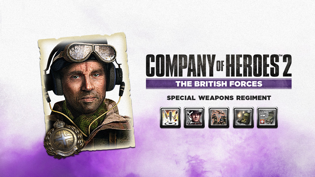 Company of Heroes 2 - British Commander: Special Weapons Regiment DLC Steam CD Key 3.39 USD