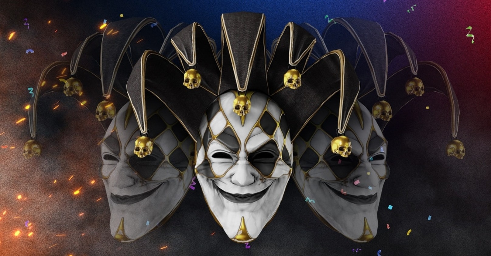 PAYDAY 2 - 10th Anniversary Jester Mask DLC Steam CD Key 1.44 USD