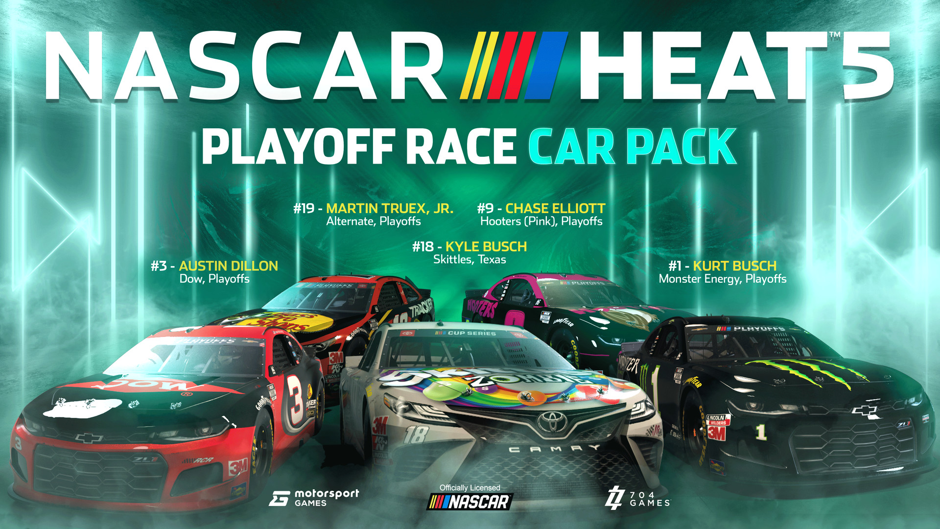NASCAR Heat 5 - Playoff Pack DLC Steam CD Key 0.24 USD