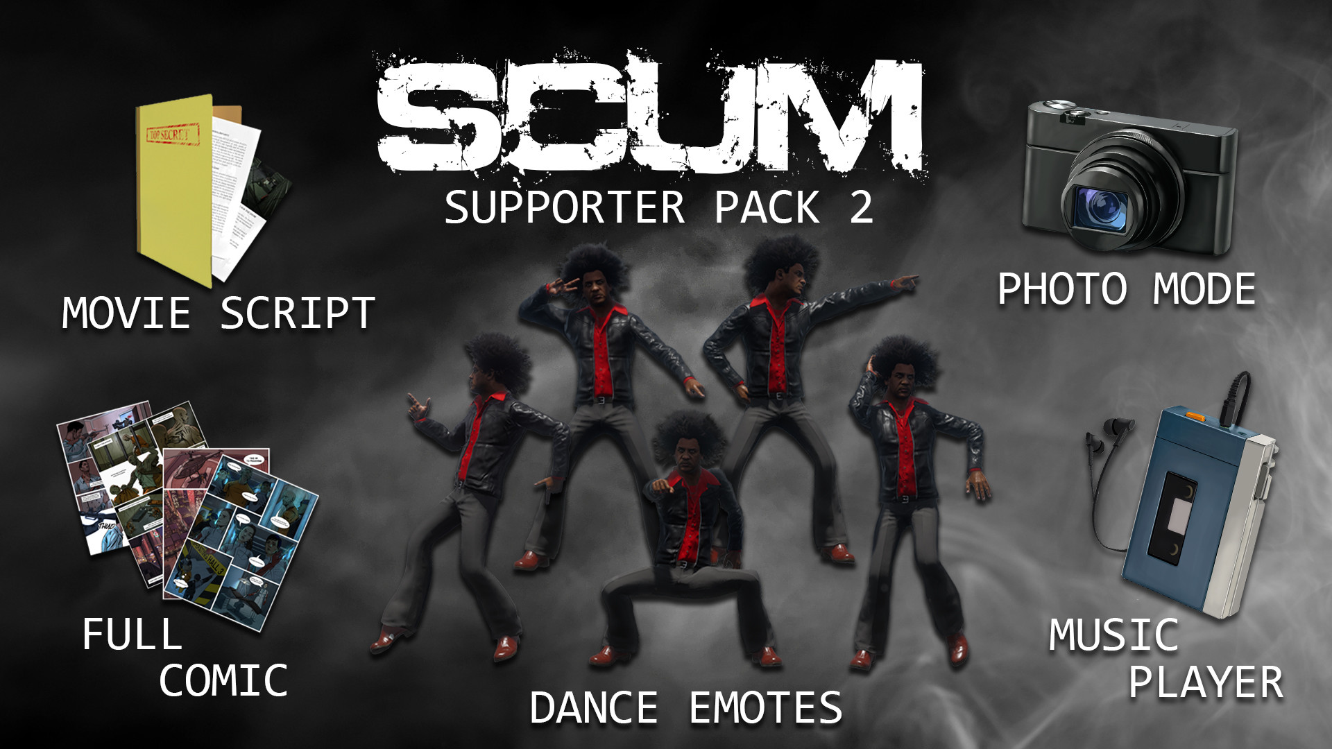 SCUM - Supporter Pack 2 DLC Steam CD Key 4.45 USD