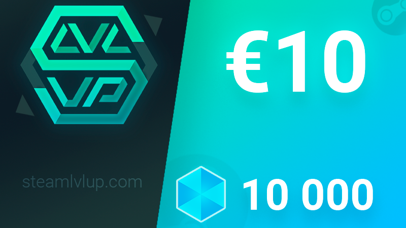 SteamlvlUP €10 Gift Code 10.54 USD