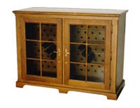 Photo Fridge OAK Wine Cabinet 129GD-T