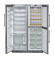 larawan Refrigerator Liebherr SBSes 7052