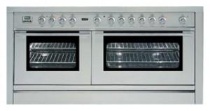 Photo Kitchen Stove ILVE PL-150FS-MP Stainless-Steel