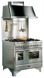 Photo Kitchen Stove ILVE MD-1006-MP Stainless-Steel