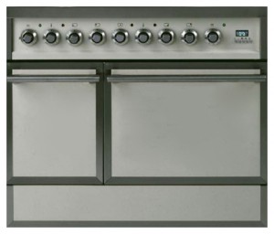 Foto Estufa de la cocina ILVE QDC-90V-MP Antique white