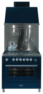 照片 厨房炉灶 ILVE MT-90-VG Blue