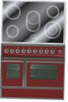 ILVE QDCE-90W-MP Red Кухонная плита