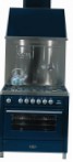 ILVE MTE-90-MP Blue Estufa de la cocina