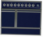ILVE QDC-90F-MP Blue Fogão de Cozinha