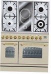 ILVE PDN-90V-MP Antique white เตาครัว