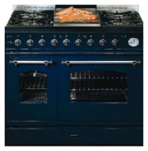 照片 厨房炉灶 ILVE PD-90FN-VG Blue