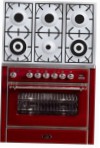 ILVE M-906D-MP Red Kitchen Stove