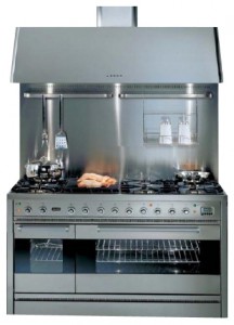 Photo Kitchen Stove ILVE P-120S5L-MP Stainless-Steel