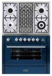 照片 厨房炉灶 ILVE MT-90BD-E3 Blue
