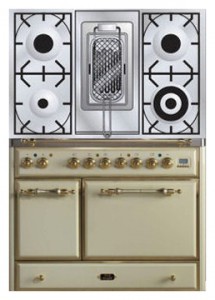 照片 厨房炉灶 ILVE MCD-100RD-E3 Antique white