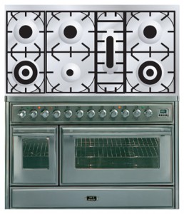 Photo Kitchen Stove ILVE MT-1207D-E3 Stainless-Steel