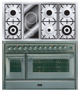 Photo Kitchen Stove ILVE MT-120VD-VG Stainless-Steel