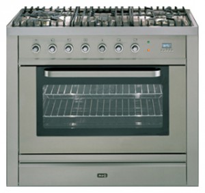 Photo Kitchen Stove ILVE T-906L-MP Stainless-Steel
