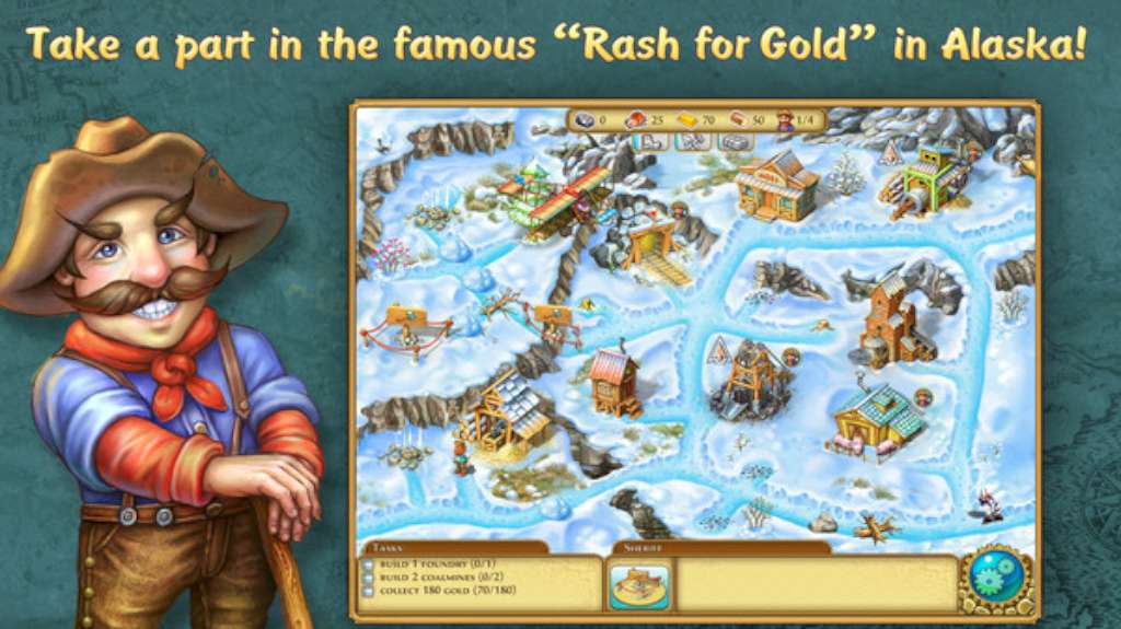 Rush for gold: Alaska Steam CD Key 0.88 USD