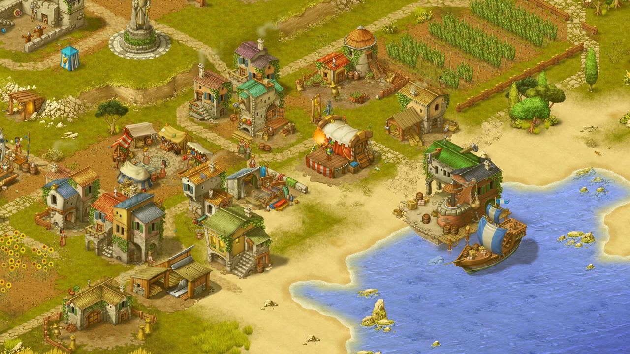 Townsmen - A Kingdom Rebuilt: The Seaside Empire DLC Steam CD Key 2.34 USD