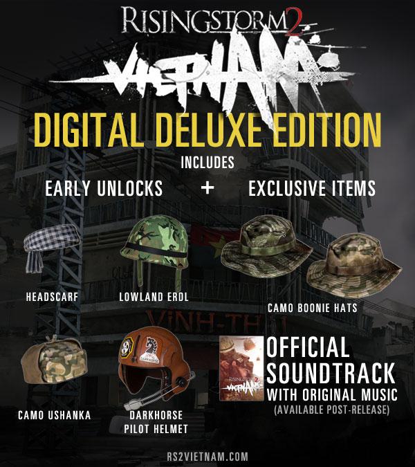 Rising Storm 2: Vietnam - Digital Deluxe Edition Upgrade DLC RU Steam CD Key 4.8 USD