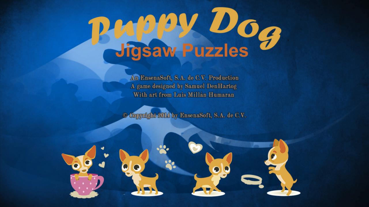 Puppy Dog: Jigsaw Puzzles Steam CD Key 4.16 USD