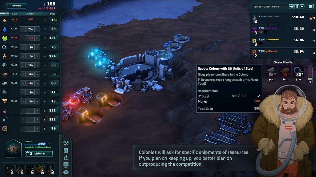 Offworld Trading Company - The Patron and the Patriot DLC Steam CD Key 4.27 USD